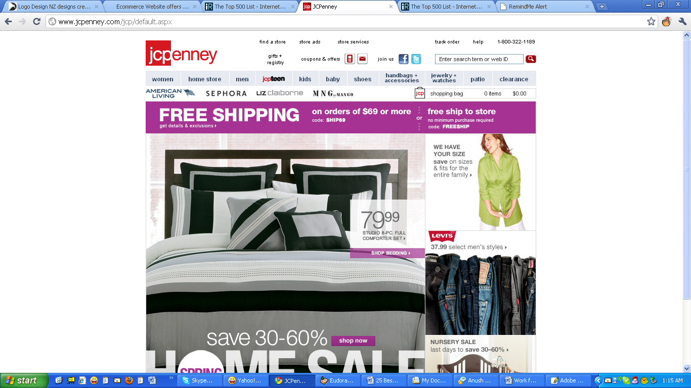jcpenney official website