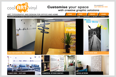 Cool Art Vinyl- Awesome oscommerce website