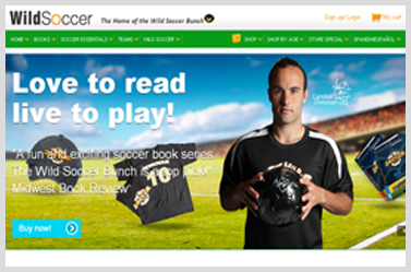WildSoccer Bunch- great website designed for soccer related books