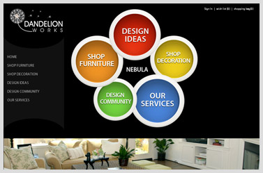 Dandelion Works- Furniture Website