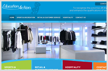 Education Action- Creative Website